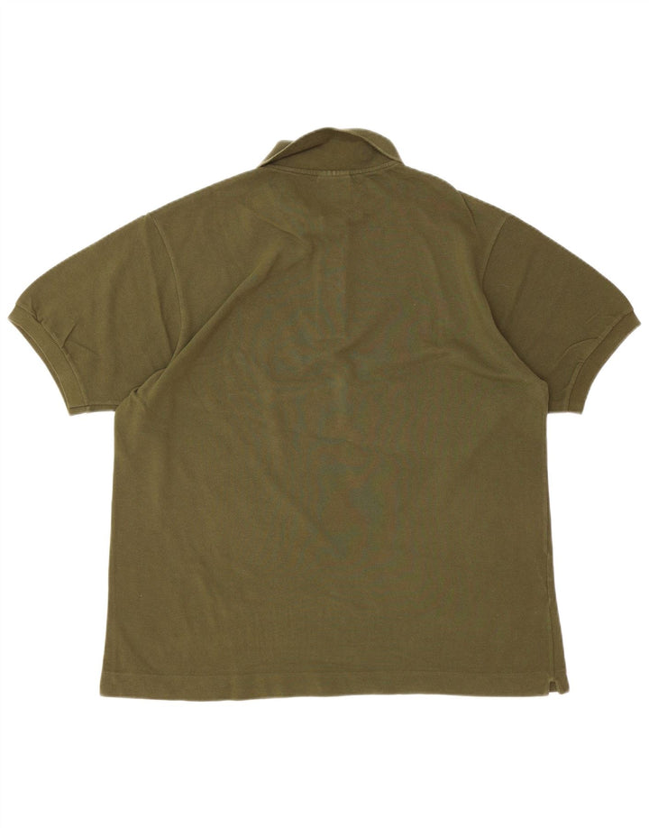 LACOSTE muška polo majica veličine 5 veliki kaki pamuk