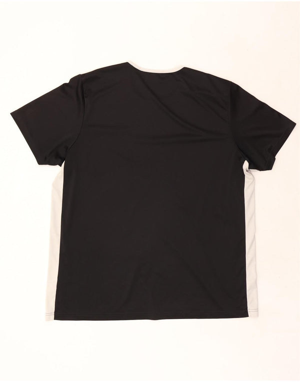 ADIDAS Muška majica kratkih rukava Climalite Top 2XL Black Colourblock