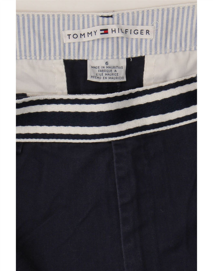 TOMMY HILFIGER Ženske chino kratke hlače US 6 srednje W30 tamnoplave