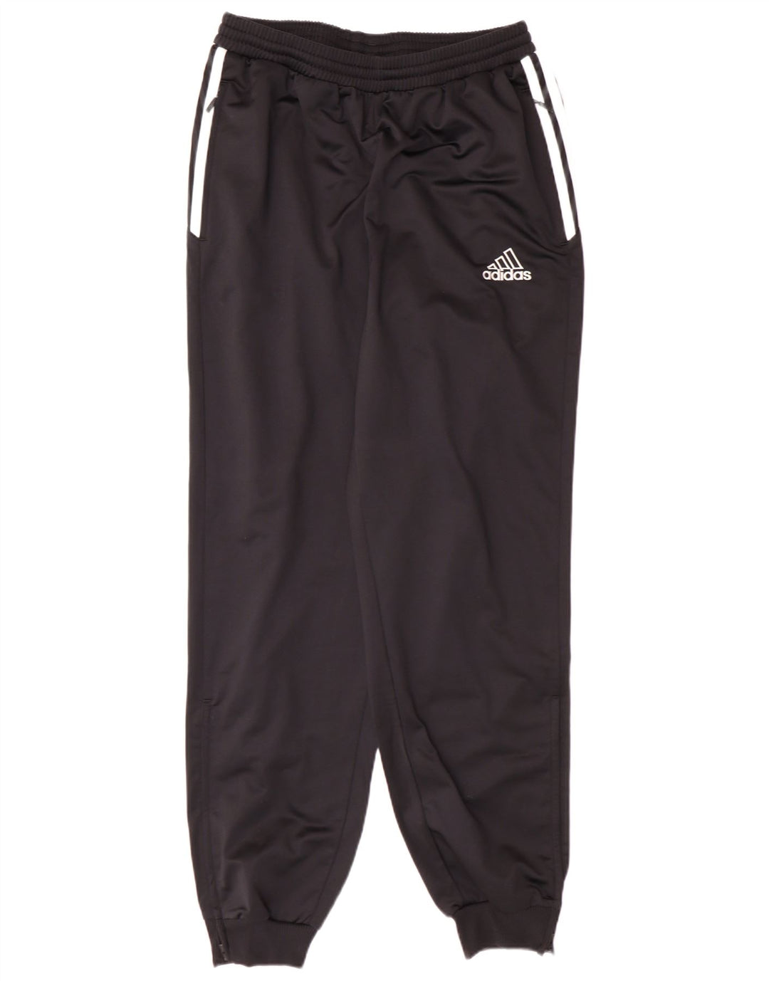 Adidas muške trenirke hlače Joggers UK 42/44 veliki crni poliester