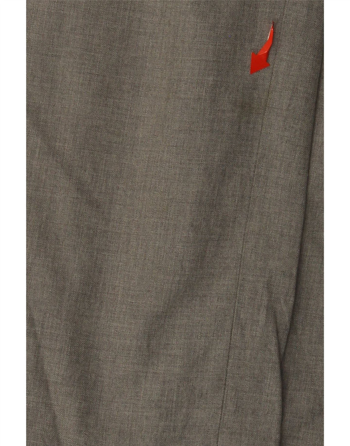 J. CREW Muške BOWERY ravne chino hlače W31 L30 sivi pamuk