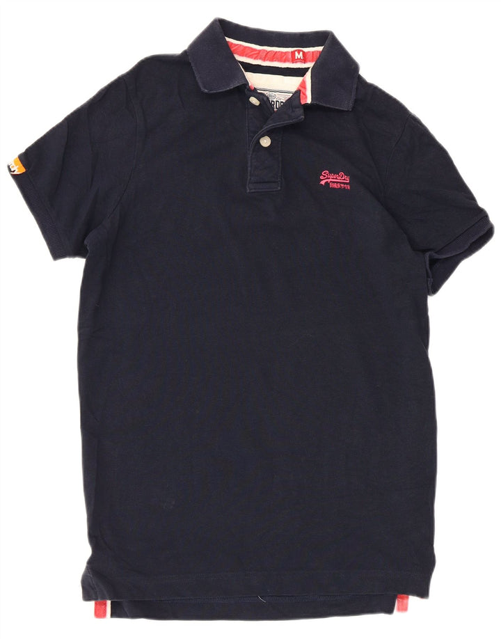 Superdry muška polo majica Srednje tamnoplavi pamuk