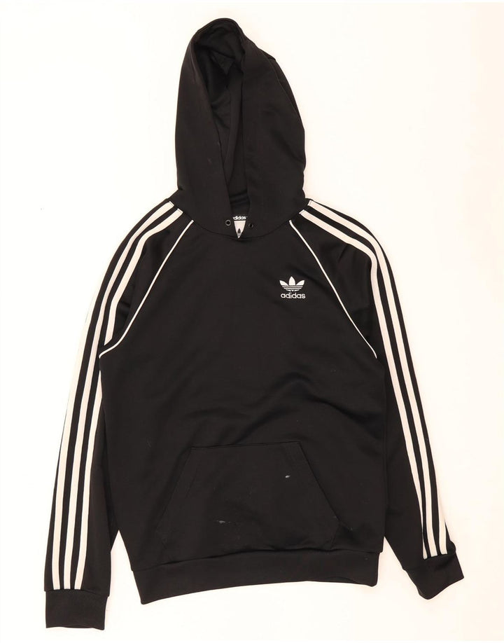 Adidas muška majica s kapuljačom XS crni poliester