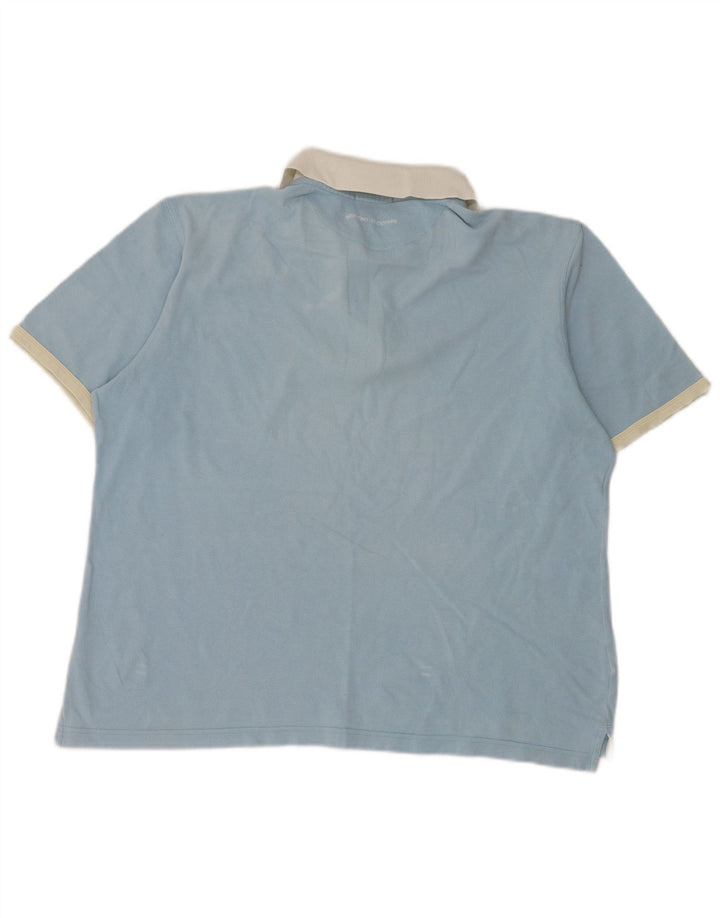 Sergio Tacchini muška polo majica IT 48 pamuk srednje plave boje