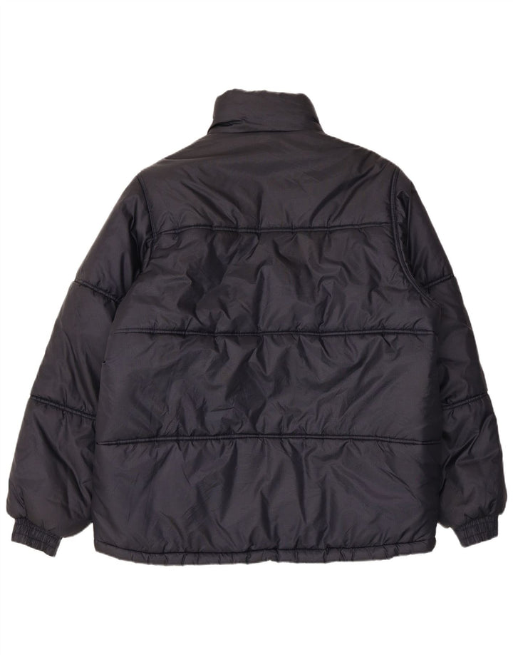 Reebok muška podstavljena jakna UK 40 Large Navy Blue Nylon