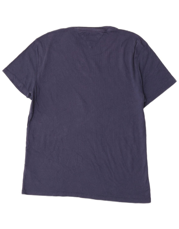 Tommy Hilfiger Muška majica kratkih rukava Regular Fit Large Mornarsko plavi pamuk