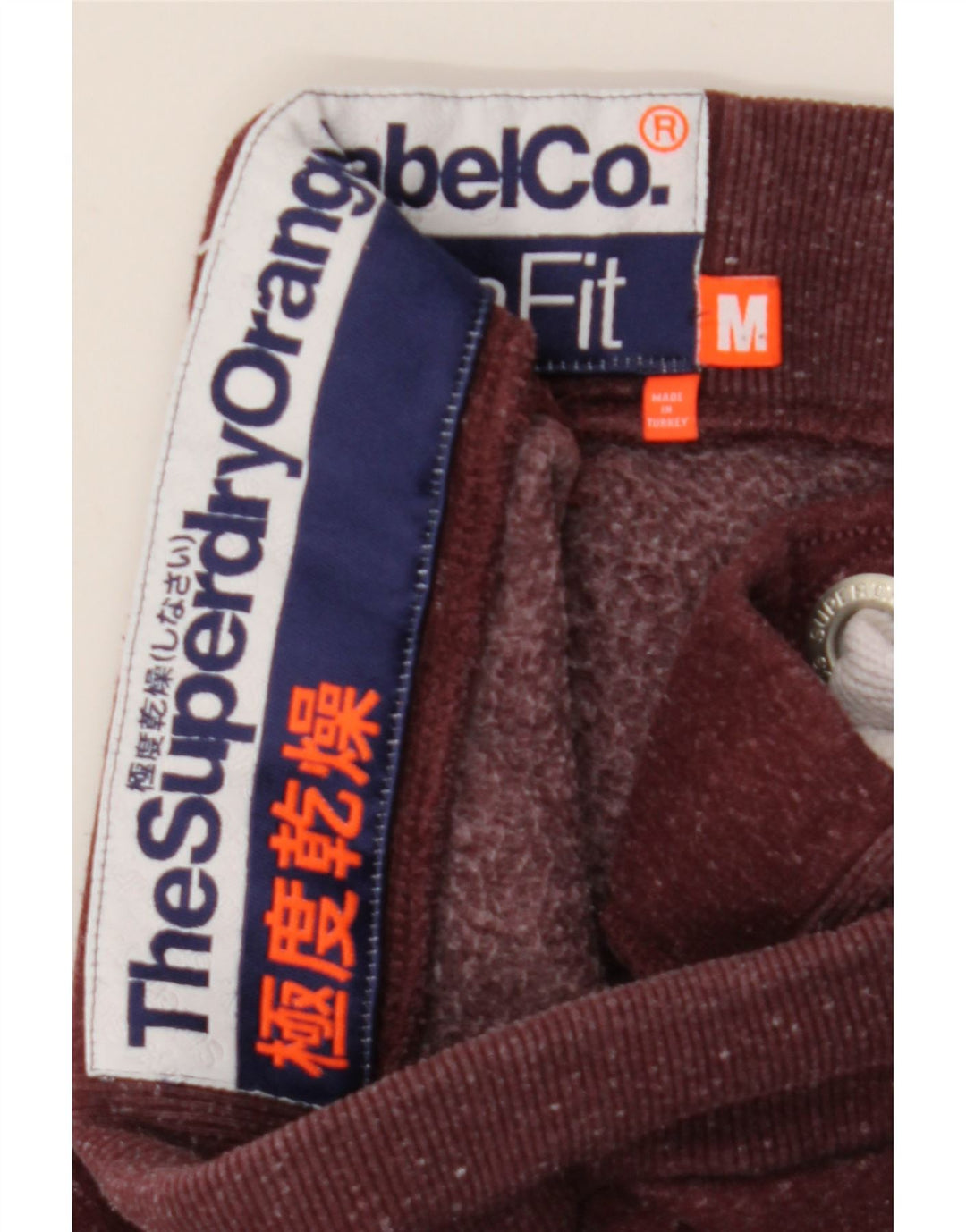 SUPERDRY Ženska trenirka Hlače Joggers UK 14 Srednje Bordo Flecked