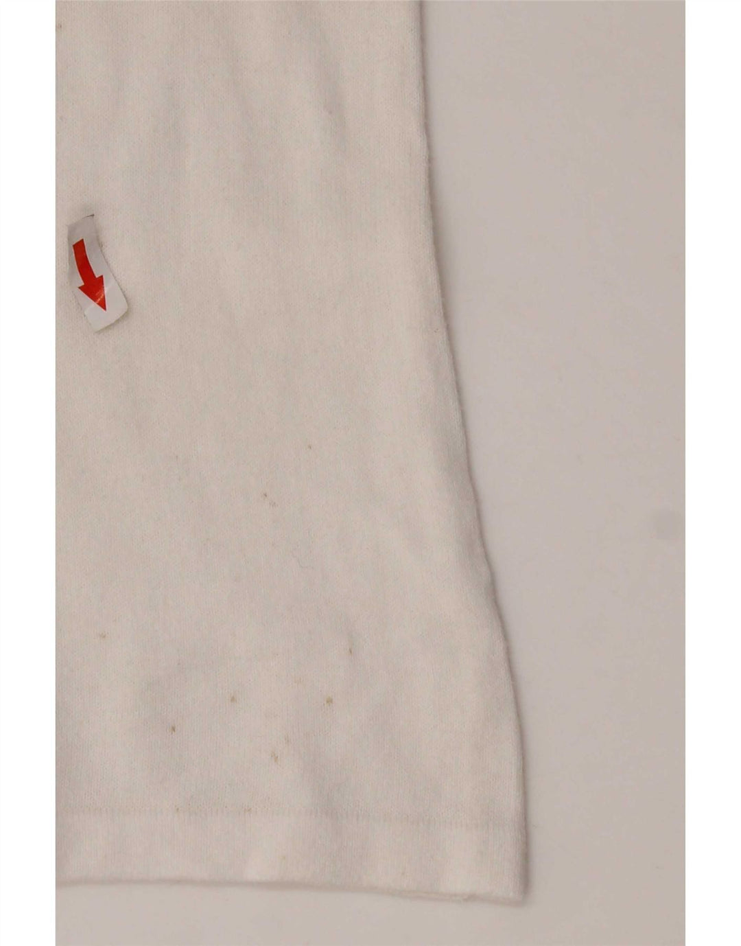 Ženska majica dugih rukava Benetton UK 14 srednje bijele boje