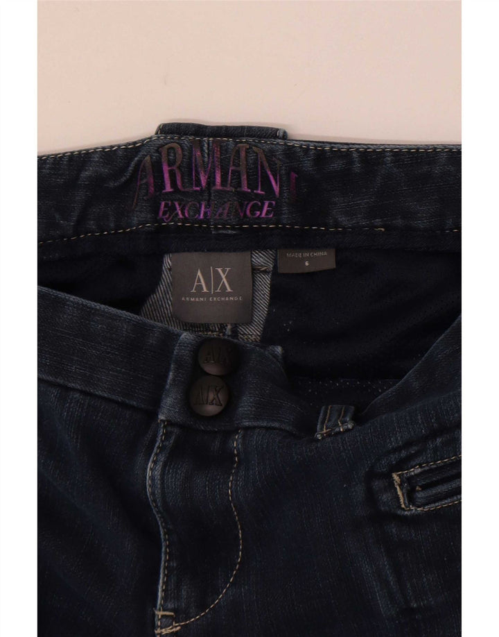 Armani Exchange ženske traperice s bootcutom US 6 srednje W28 L32 tamnoplave