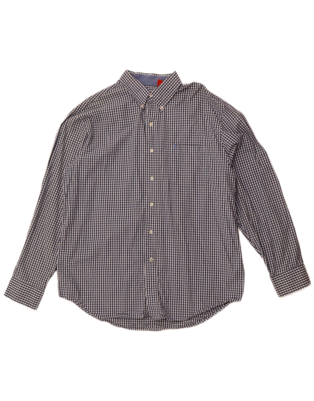 Izod muška košulja veliki plavi karirani pamuk