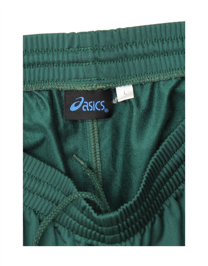 ASICS muške hlače od trenirke velike zelene boje od poliestera