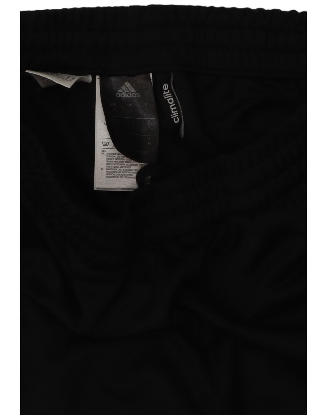Adidas muške trenirke Climalite male crne poliesterske hlače
