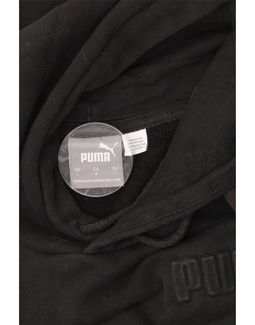 PUMA Ženska velika majica s kapuljačom UK 16 Velika crna