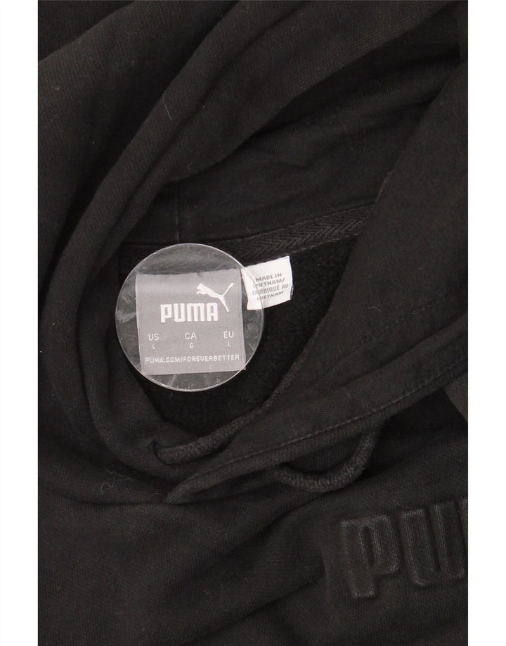 PUMA Ženska velika majica s kapuljačom UK 16 Velika crna