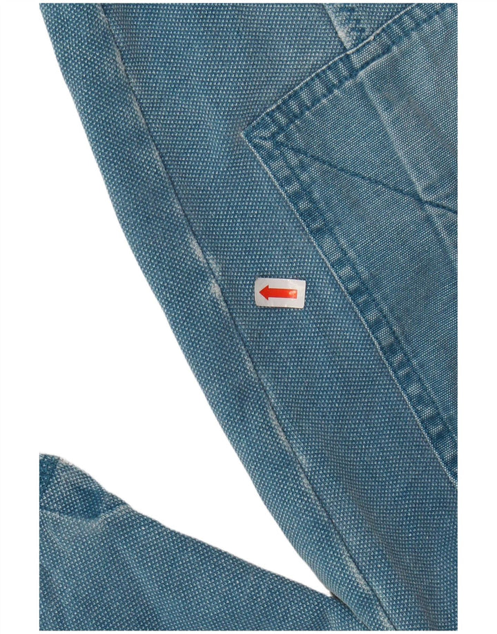 FAT FACE Veliki plavi pamuk, muška majica s izrezom s patentnim zatvaračem