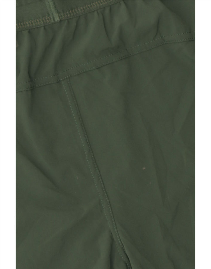 Nike Mens Dri Fit Standard Sport Shorts Small Green Poliester