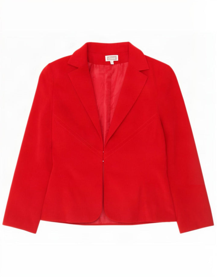 Etam Ženska jakna sako UK 12 Medium Red Polyester