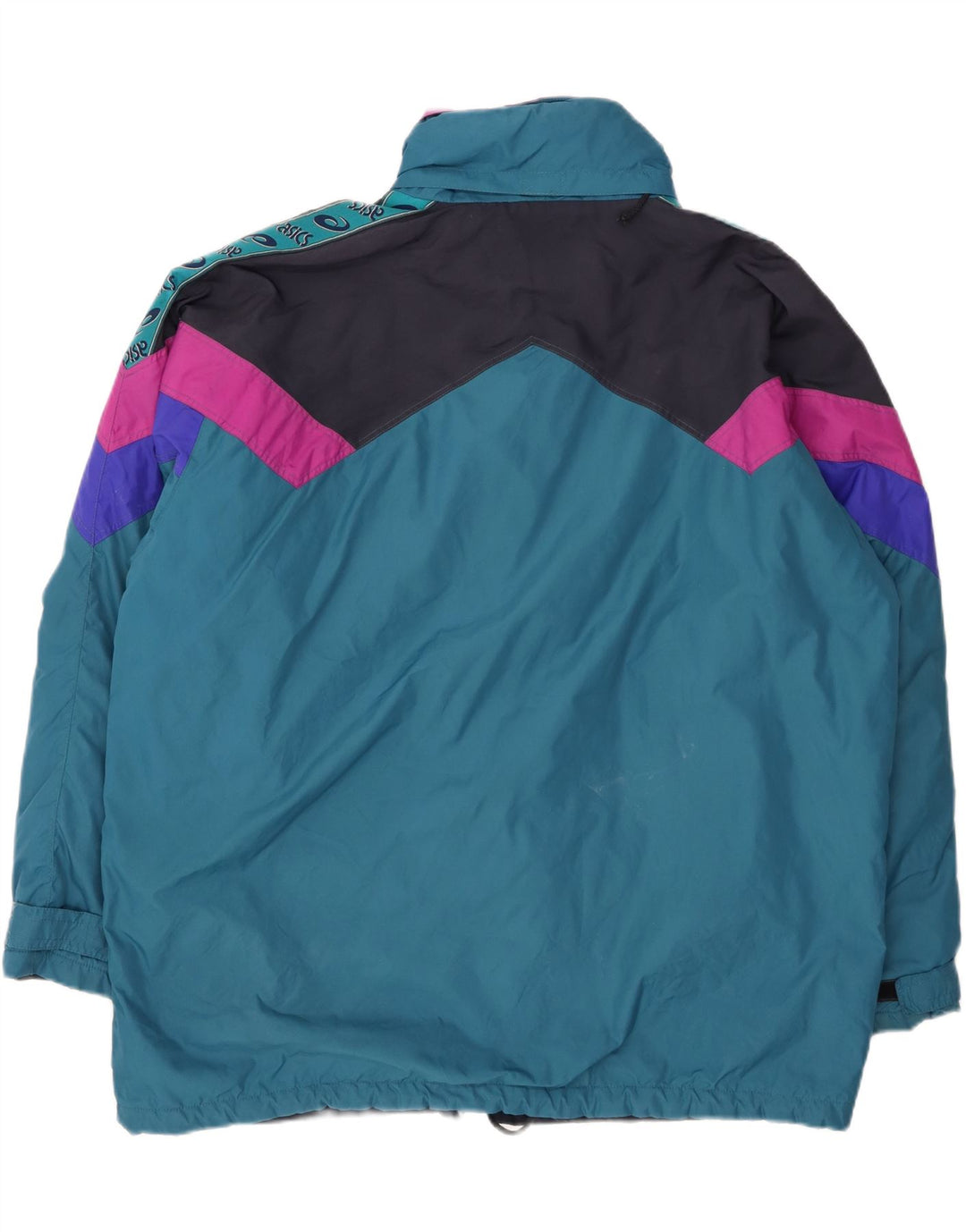 ASICS muška vjetrovka jakna UK 42 XL plava poliamidna boja