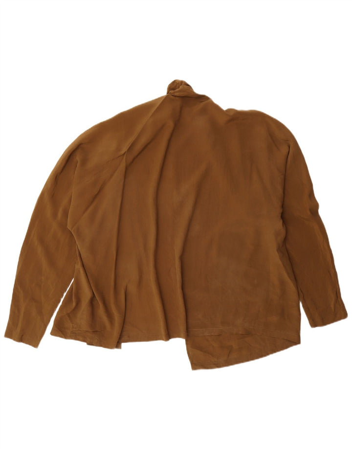 Vintage ženska košulja bluza US 12 velika smeđa