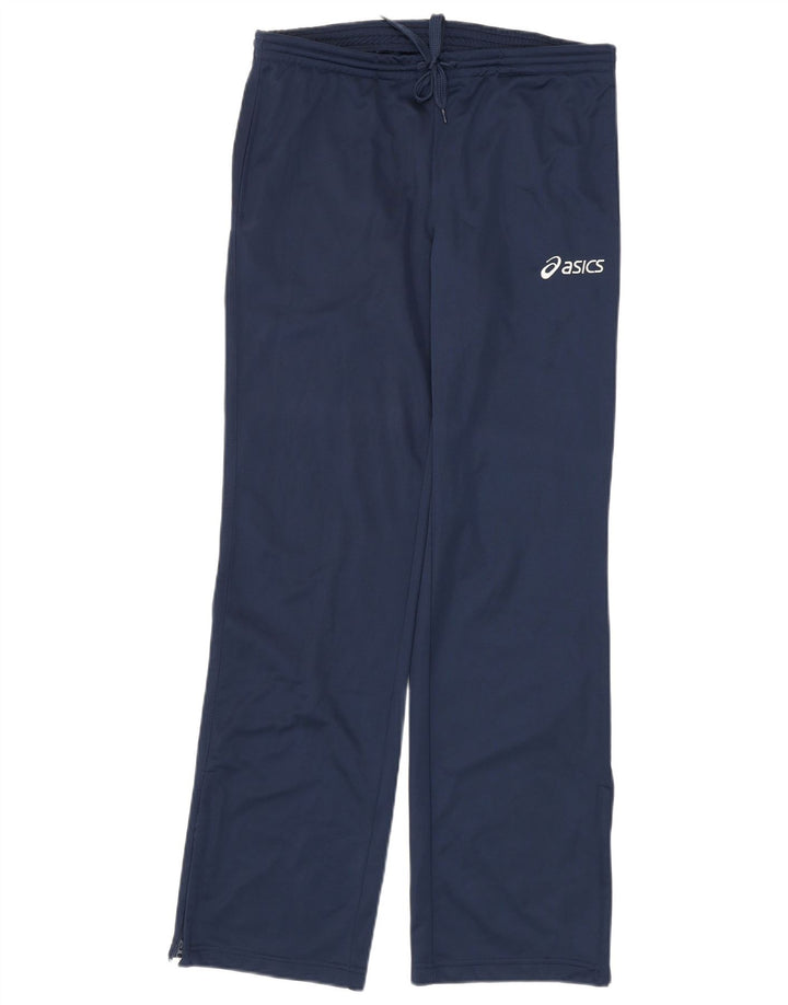 Asics muške hlače od trenirke Medium tamnoplavi poliester