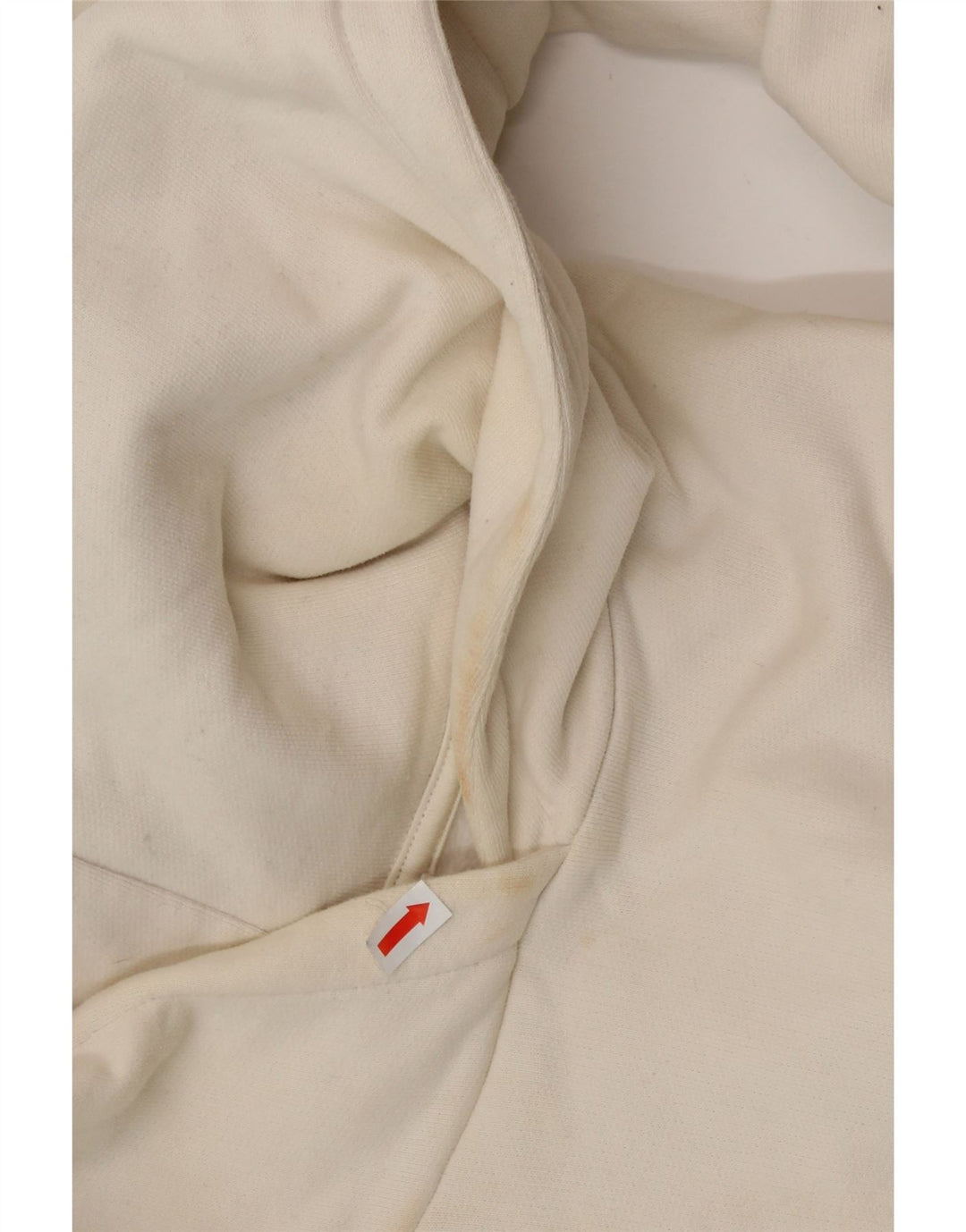 HUGO BOSS Ženska prekomjerna majica s kapuljačom s grafičkim motivima UK 10 Small Off White