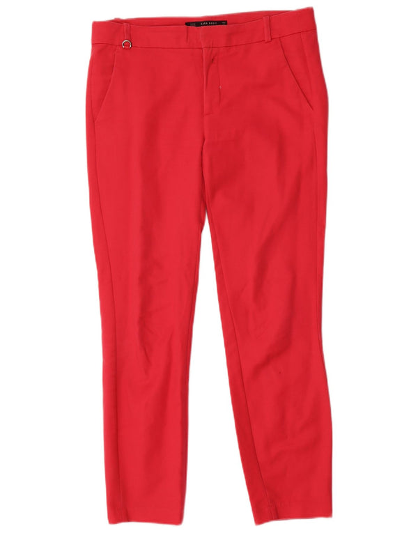 Zara ženske uske chino hlače EU 34 2XS W24 L27 Ružičasti pamuk