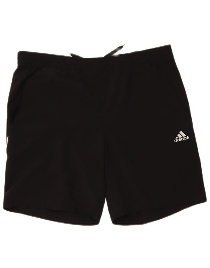 Adidas muške sportske kratke hlače Climalite srednje crne boje od poliestera