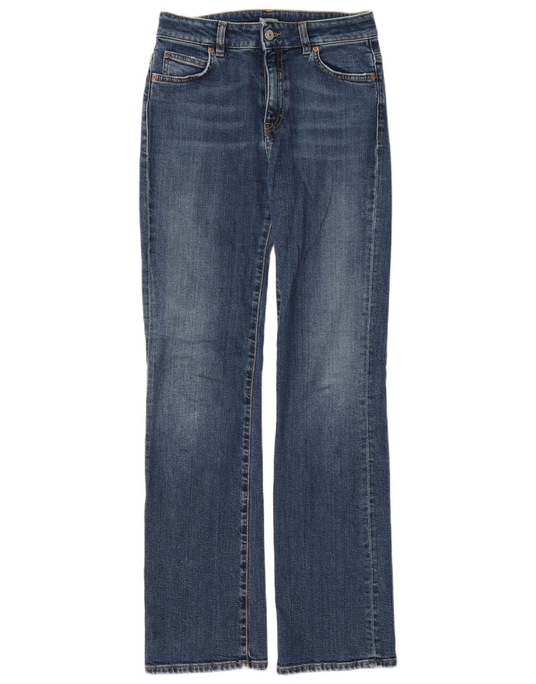 8 by Yoox Ženske Bootcut traperice W28 L32 Plave
