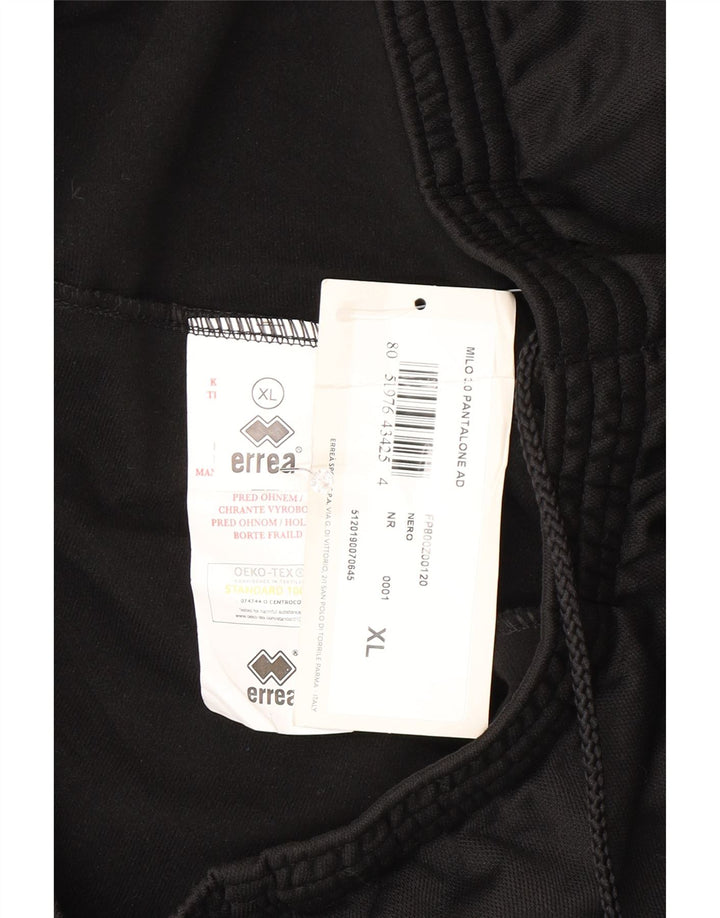 Errea muške trenirke Hlače Joggers XL crni poliester