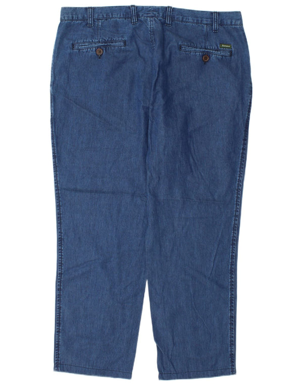 Barbour ženske ravne traperice regularnog kroja XL W36 L27 plavi liocel