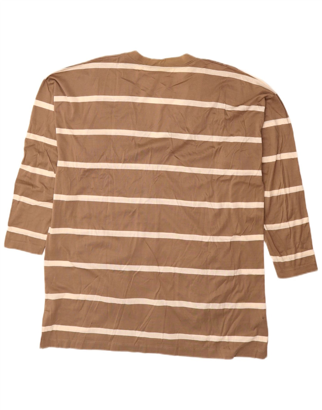 PIERRE CARDIN Ženski dugi kardigan džemper IT 44 Srednje smeđe na pruge