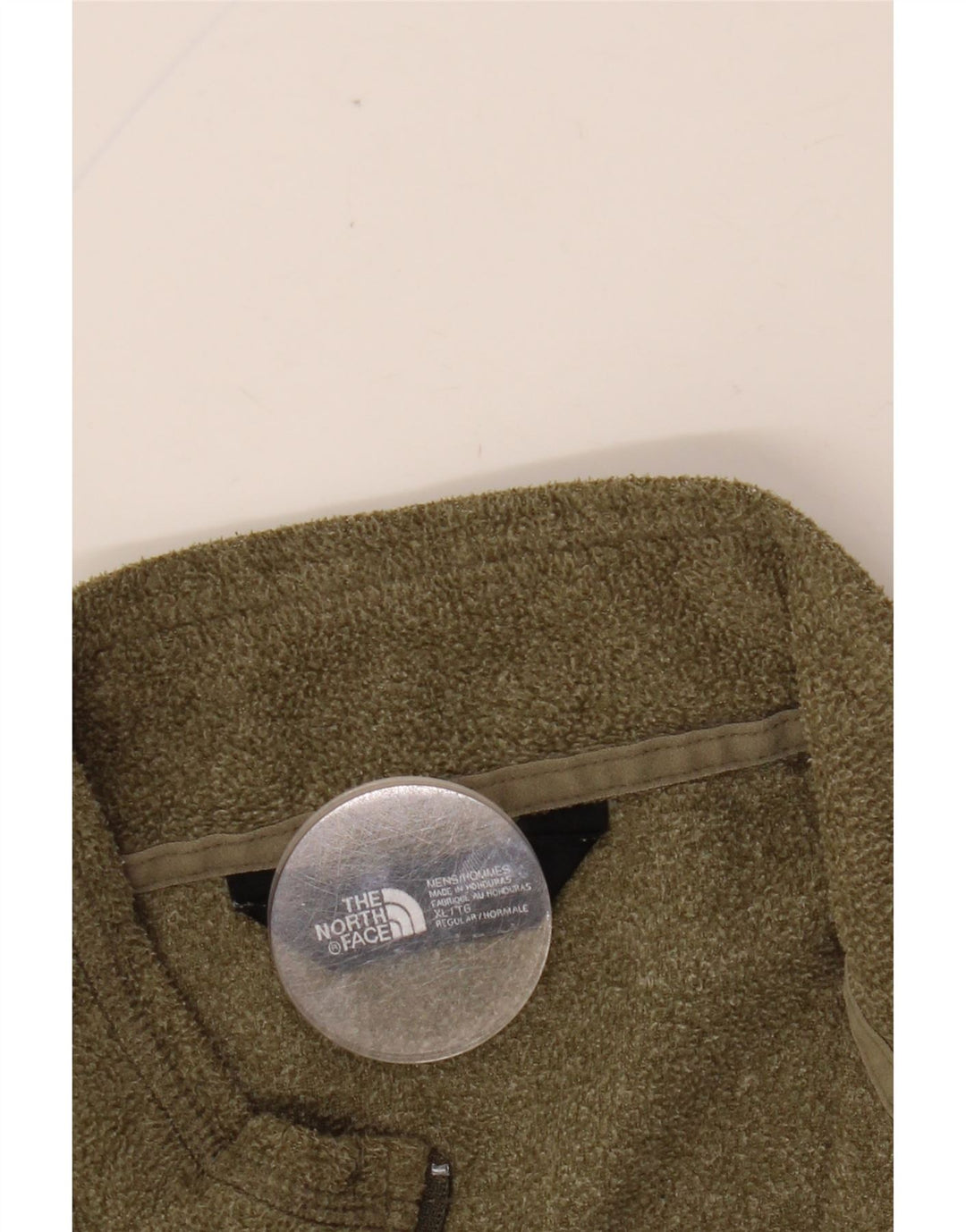 THE NORTH FACE muški džemper od flisa s patentnim izrezom XL kaki boje