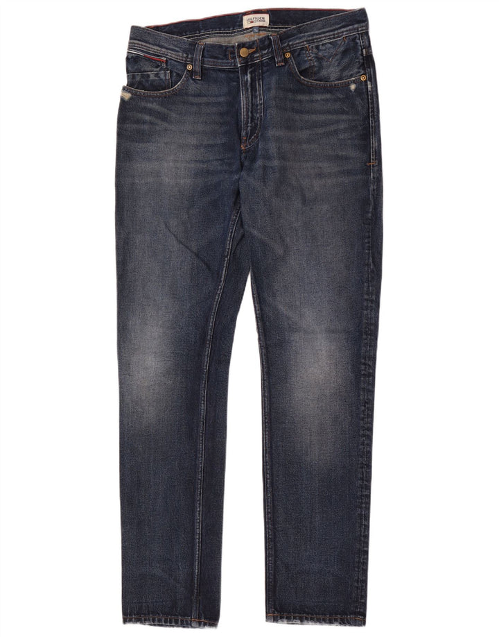 Tommy Hilfiger Muške uske traperice W33 L34 Plave