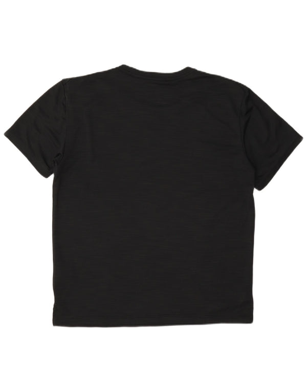 Nike Dri Fit T-Shirt Top srednji crni flekasti poliester