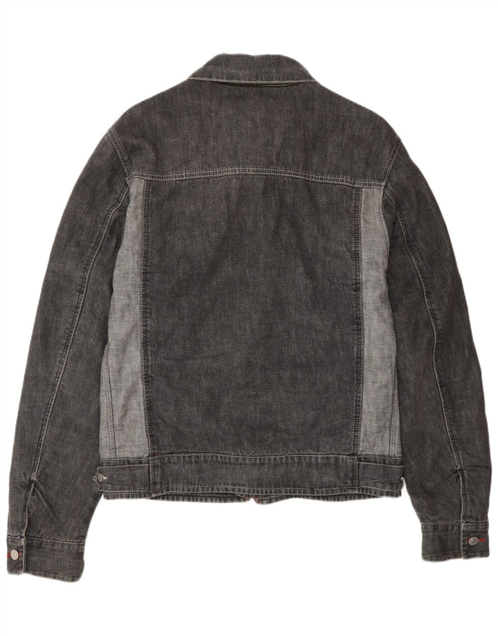 Energie muška traper jakna UK 40 Large Grey Colourblock Pamuk