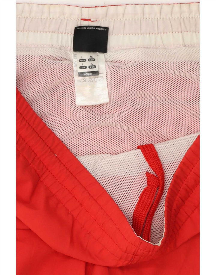 Umbro muške kratke kupaće hlače veliki crveni poliester