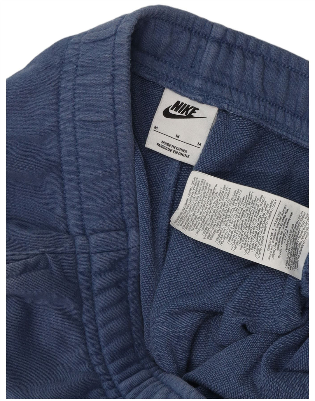 Nike muške trenirke Hlače Joggers Srednje plave pamučne boje