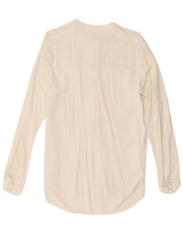 Dack's ženska pulover majica s dugim vezom UK 16 Large Off White Rayon