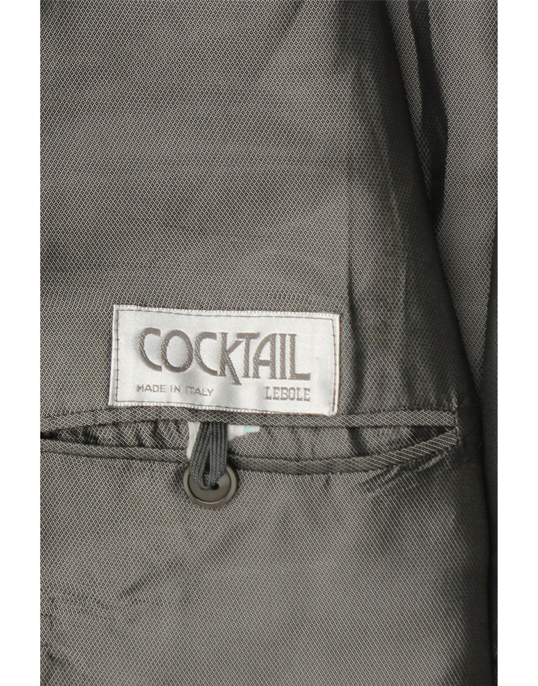 Lebole muška jakna s jednim gumbom UK 42 XL crna