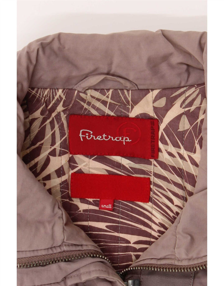 Firetrap ženska bomber jakna UK 10 Mala siva pamuk