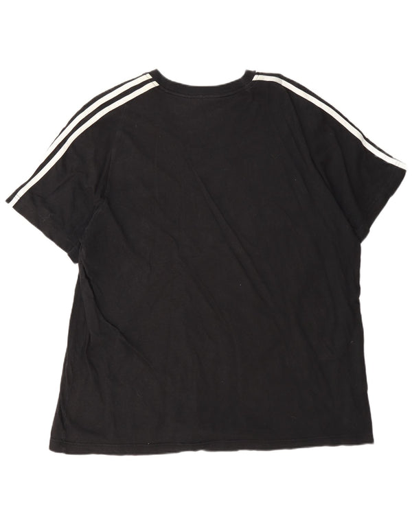 Adidas muška majica kratkih rukava 2XL crni pamuk