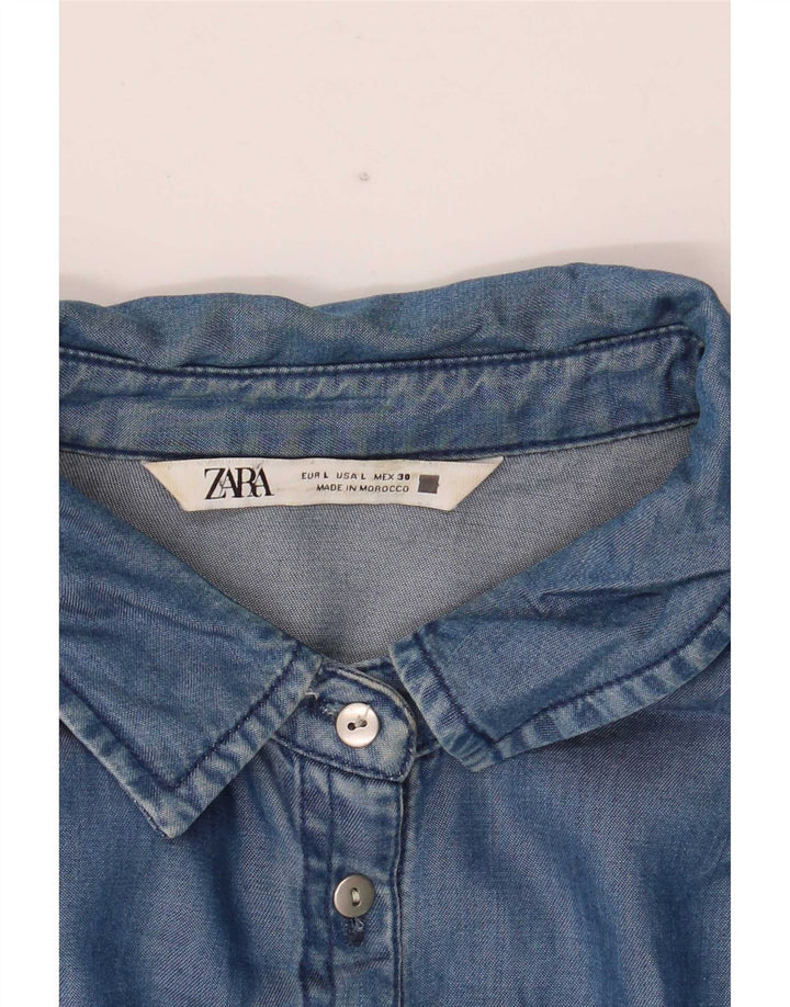 Zara ženska košulja UK 16 Large Blue