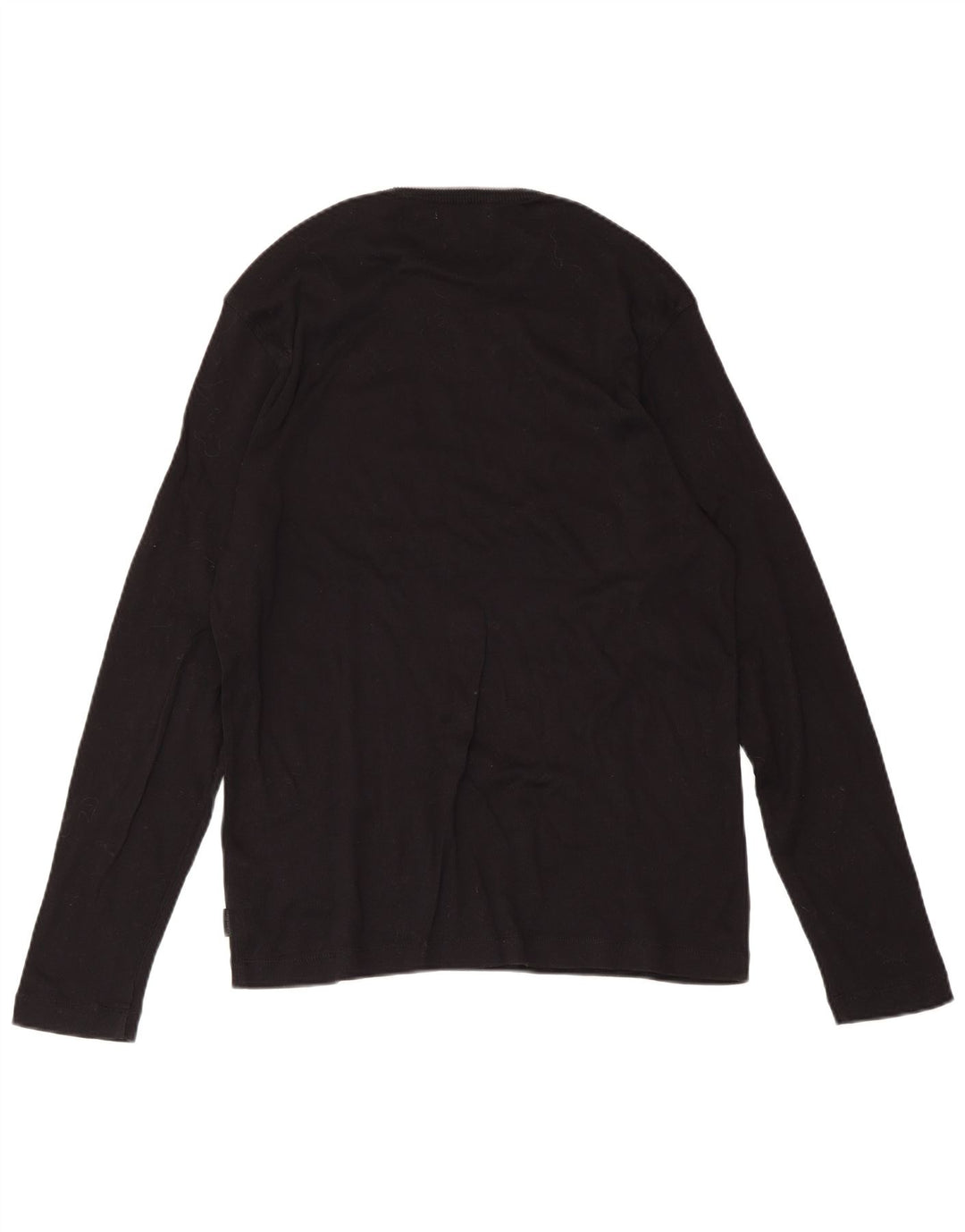 Calvin Klein muški džemper s okruglim izrezom Srednji crni pamuk