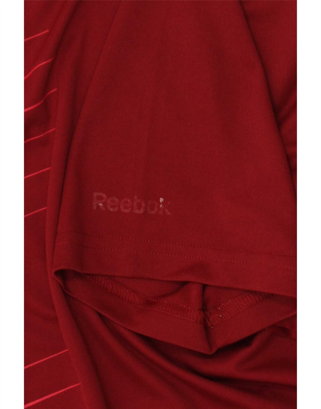 Reebok muška majica kratkih rukava s grafičkim motivima, mali tamnocrveni poliester