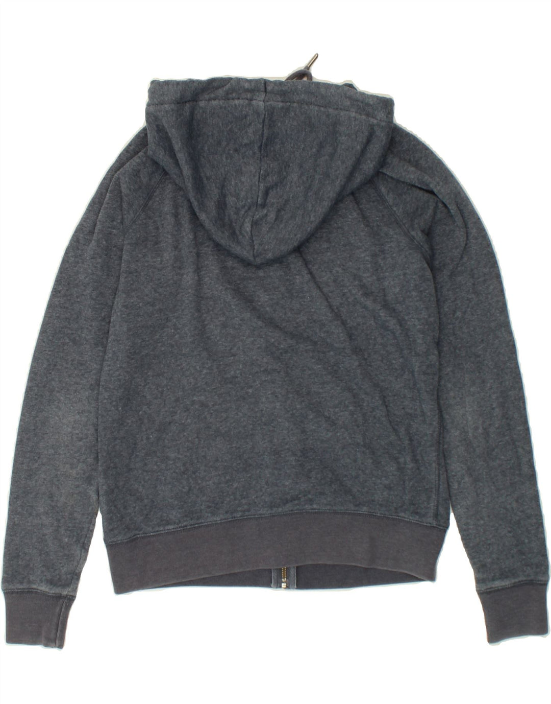 JACK WILLS Womens Zip Hoodie Sweater UK 10 Small  Grey Polyester Vintage Jack Wills and Second-Hand Jack Wills from Messina Hembry 