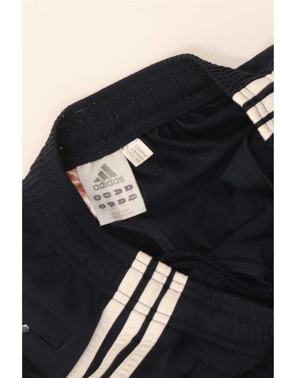 Adidas ženske hlače za trenirku UK 4 XS tamnoplave poliesterske boje