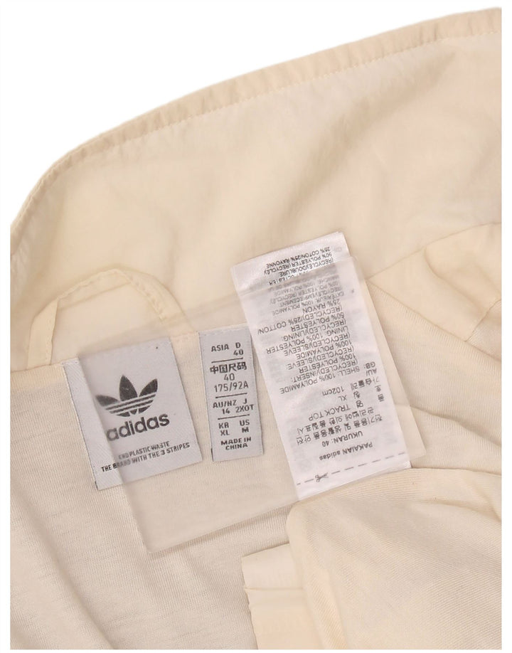 Adidas ženska gornja jakna trenirke s grafičkim motivima UK 14 Large Off White Polyamide