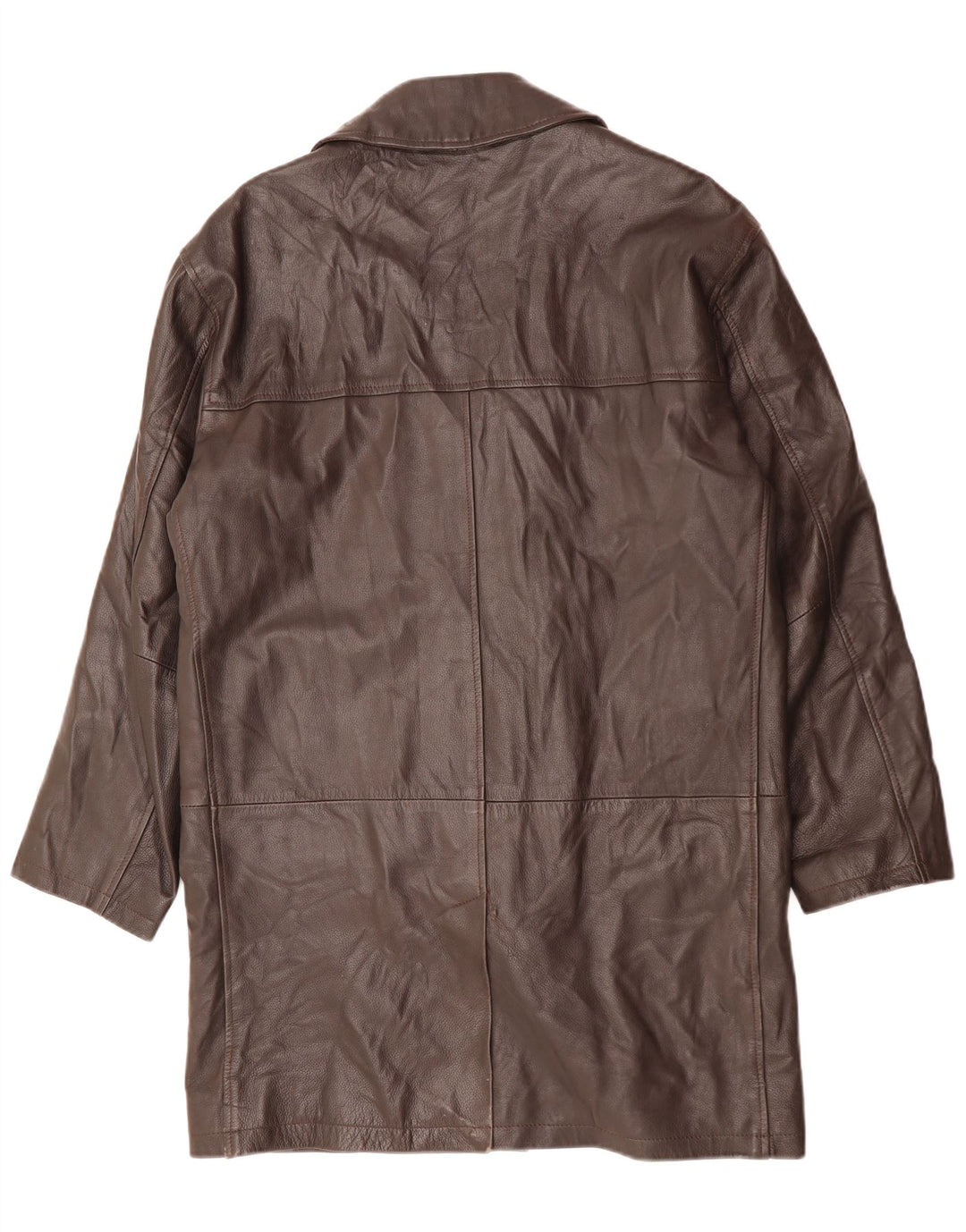 CONBIPEL muški kožni kaput IT 48 srednje smeđa koža