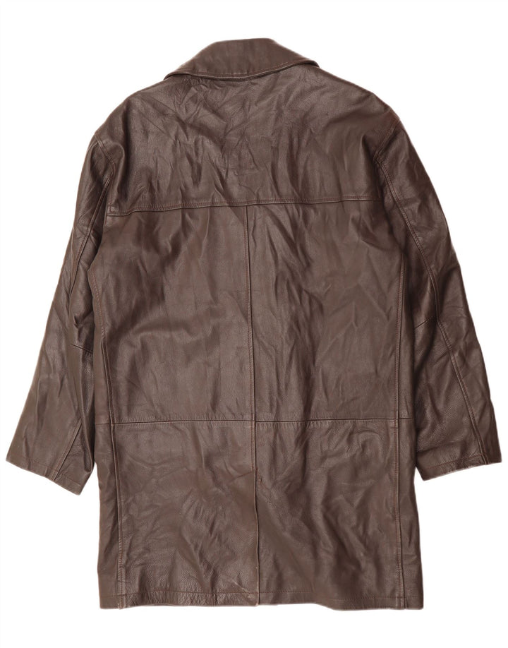 CONBIPEL muški kožni kaput IT 48 srednje smeđa koža