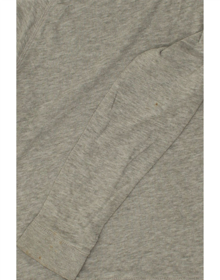 JACK WILLS Womens Sweatshirt Jumper UK 14 Large  Grey Cotton Vintage Jack Wills and Second-Hand Jack Wills from Messina Hembry 